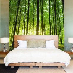 Fotomural Vinilo Dormitorio Bosque