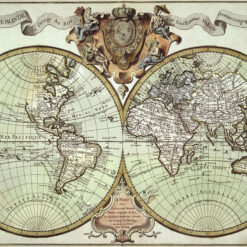 Lienzo Mapa Mundo