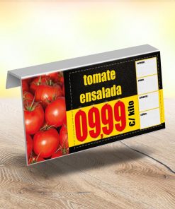 Portaprecio Frutería