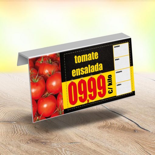 Portaprecio Frutería