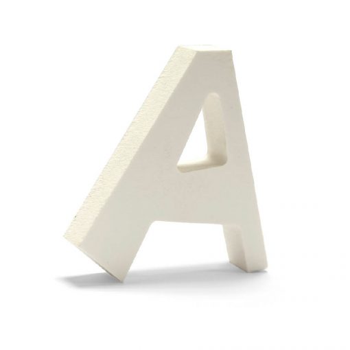 Letras Corpóreas PVC Blanco