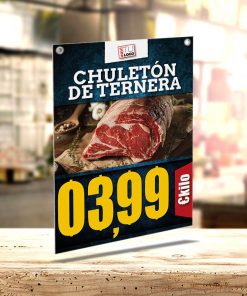 Chuleton de ternera Portaprecio