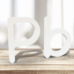 Letras Corpóreas PVC Blanco