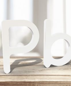 Letras Corpóreas PVC Blanco