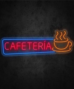 Neon Led Cafetería