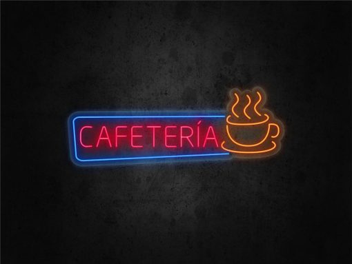 Neon Led Cafetería