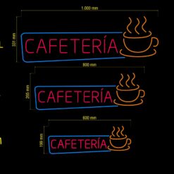 Neon Led Cafetería Medidas