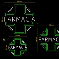 Neon Led Farmacia Medidas
