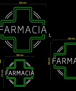 Neon Led Farmacia Medidas