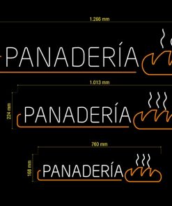 Neon Led Panadería Medidas