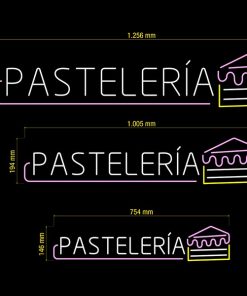 Neon Led Pastelería Medidas