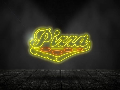 Neon Led Pizza