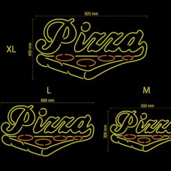 Neon Led Pizza Medidas