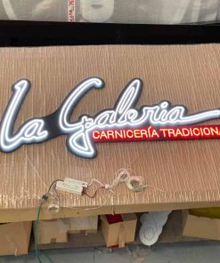 Neon personalizado Carniceria La Galeria