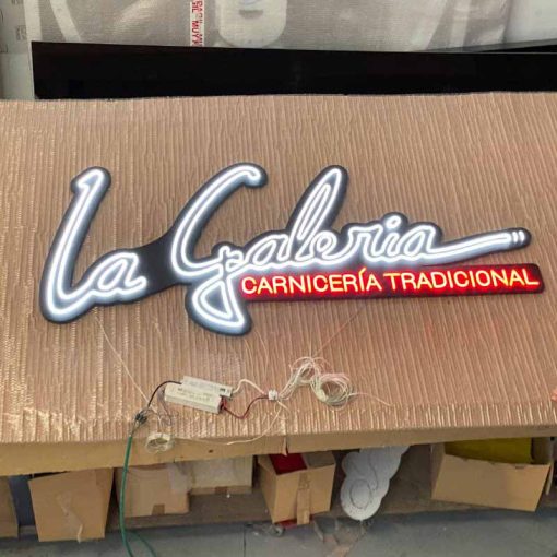 Neon personalizado Carniceria La Galeria