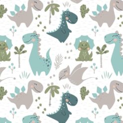 papel pintado adhesivo dinosaurios