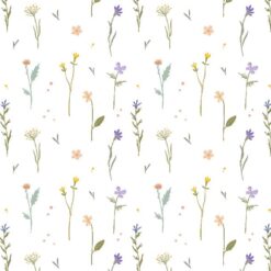 Papel pintado autoadhesivo flor campo habitacion