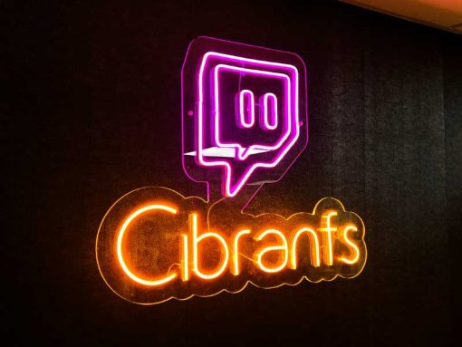 Neon Led Twitcht Cibranfs