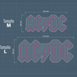 Neon Led AC/DC Medidas