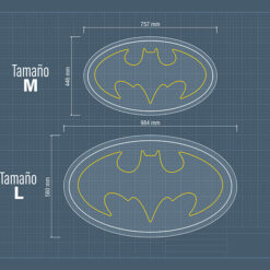 Neon Led Batman Medidas