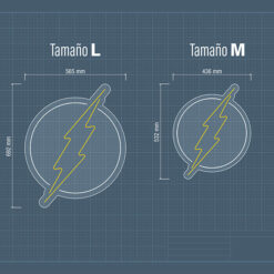 Neon Led Flash Medidas