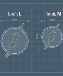 Neon Led Flash Medidas