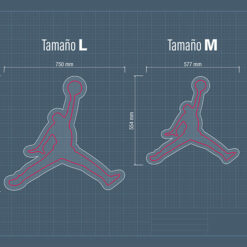 Neon Led Jordan Medidas