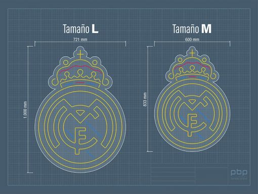 Neon Led Real Madrid Medidas