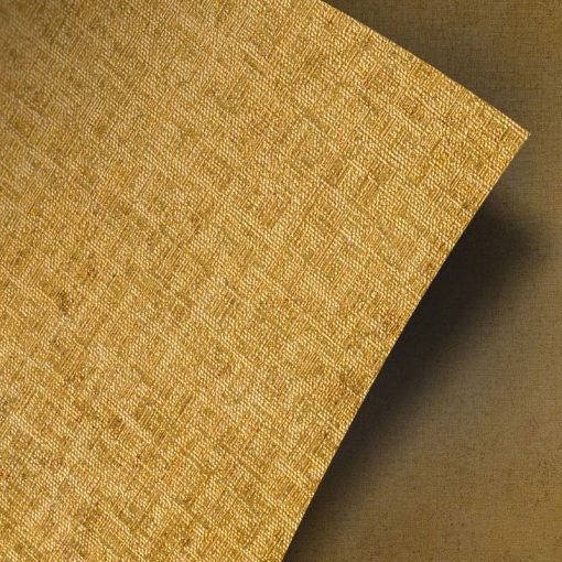 Vinilo Revestimiento Autoadhesivo efecto Metal lyx® Deco Classic Golden Fabric