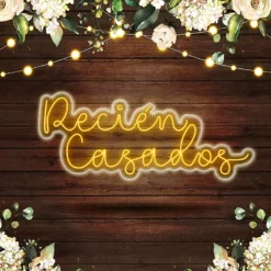 Neón Led Boda Recién Casados