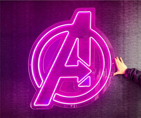 Neon Led Avengers