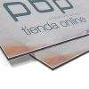 Dibond aluminio cepillad impresion sobre rígido con tintas a todo color uv