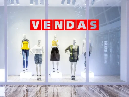 Vinilo Vendas Cubos Montaje en escaparate