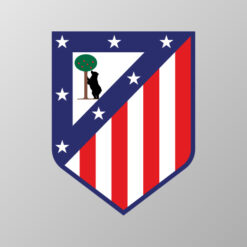 Vinilo Adhesivo Escudo Club Atlético de Madrid para paredes y otras superficies