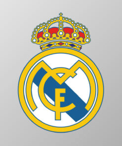 Vinilo Decorativo Auto Adhesivo de Futbol Escudo del Real Madrid