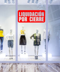 Vinilo LIQUIDACION POR CIERRE_Montaje