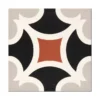 Cenefa Decorativa Vinilo Motivo Azulejo Rombo Beige