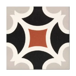 Cenefa Decorativa Vinilo Motivo Azulejo Rombo Beige