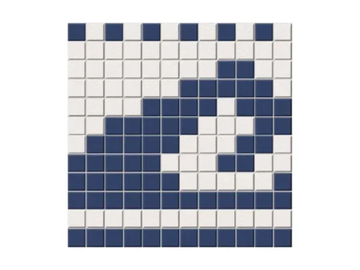 Cenefa Decorativa Vinilo Olas de Mosaico Griego