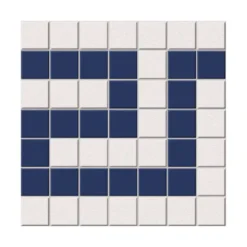 Cenefa Decorativa Vinilo Espiral de Mosaico Griego
