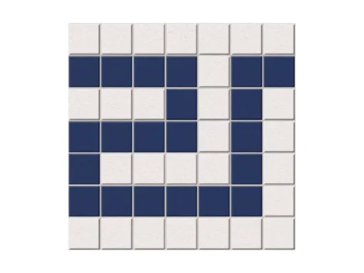 Cenefa Decorativa Vinilo Espiral de Mosaico Griego
