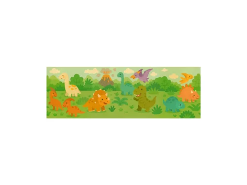 Cenefa Decorativa Infantil Vinilo Dinosaurios