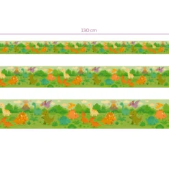 Cenefa Decorativa Infantil Vinilo Dinosaurios medidas