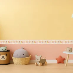 Cenefa Decorativa Infantil Vinilo Hadas y Princesas habitacion