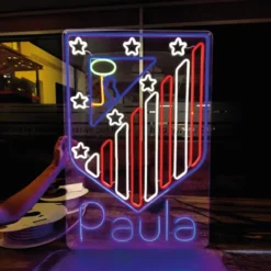 Neon LED Escudo Atletico de Madrid