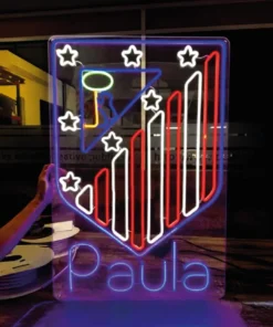 Neon LED Escudo Atletico de Madrid