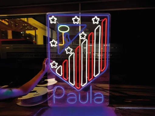 Neon LED Escudo Atletico de Madrid