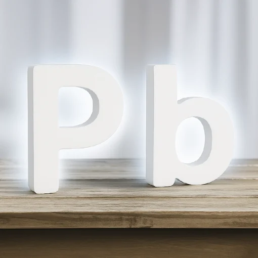 Letras Corpóreas PVC Retroiluminadas - Imagen 2
