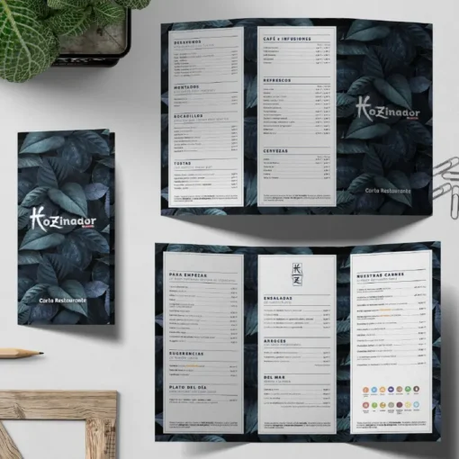 Diseño gráfico por horas de cartas para el Kozinador
