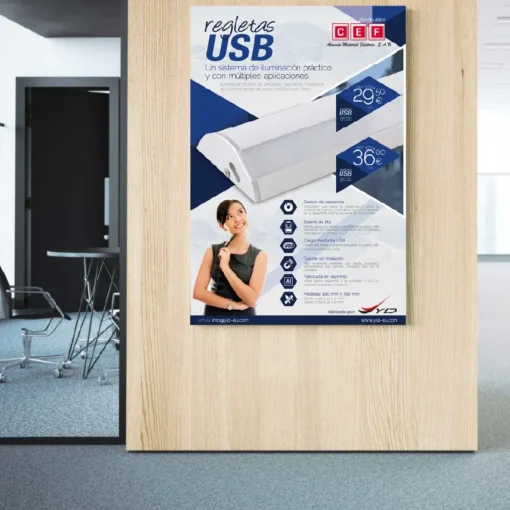 Diseño gráfico por horas de cartelería promocional
